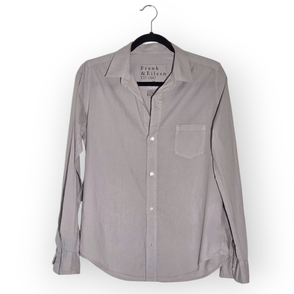 Frank & Eileen Cotton Barry Relaxed Button Up Shirt